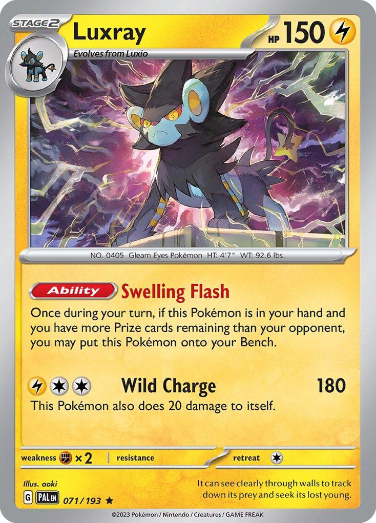 Luxray - 071/193 - Rare [sv02-071] [Holo]