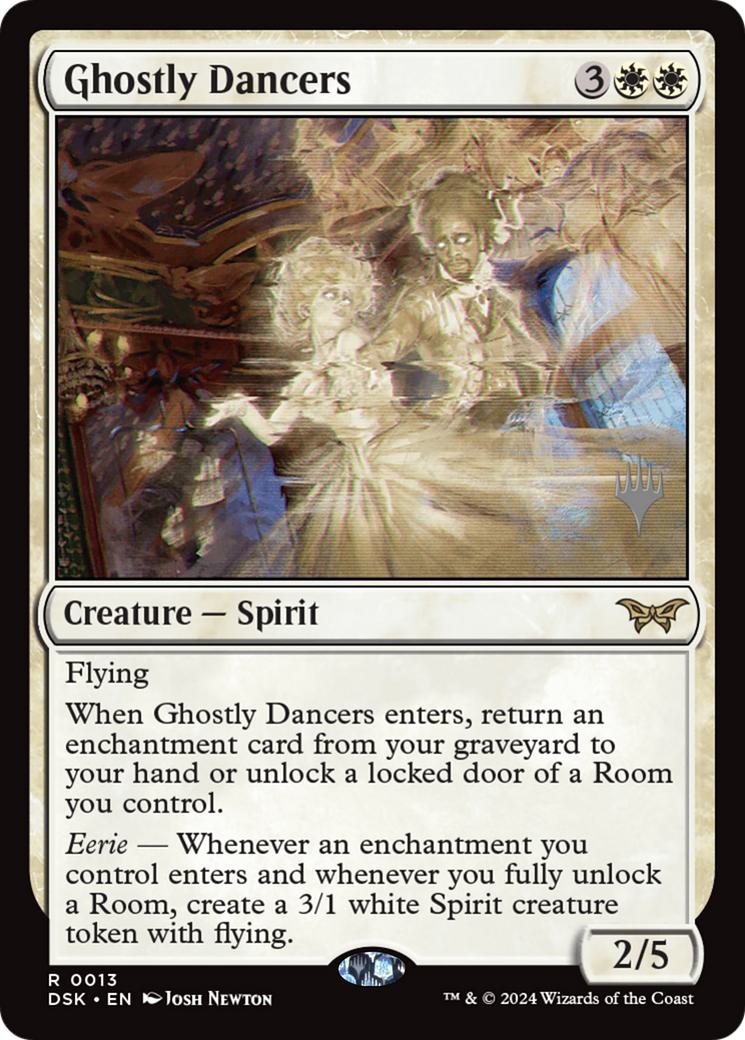 Ghostly Dancers [13p] [Promo Pack] [Duskmourn: House of Horror: Promos] [Non-Foil]