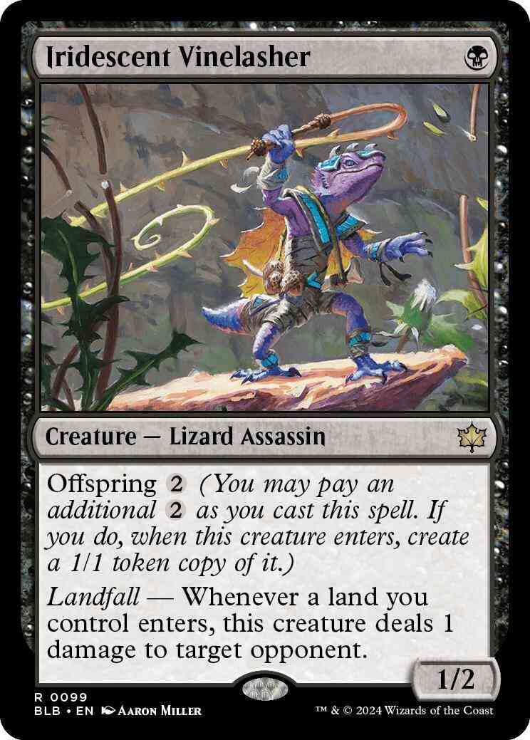 Iridescent Vinelasher [99] [Bloomburrow] [Non-Foil]