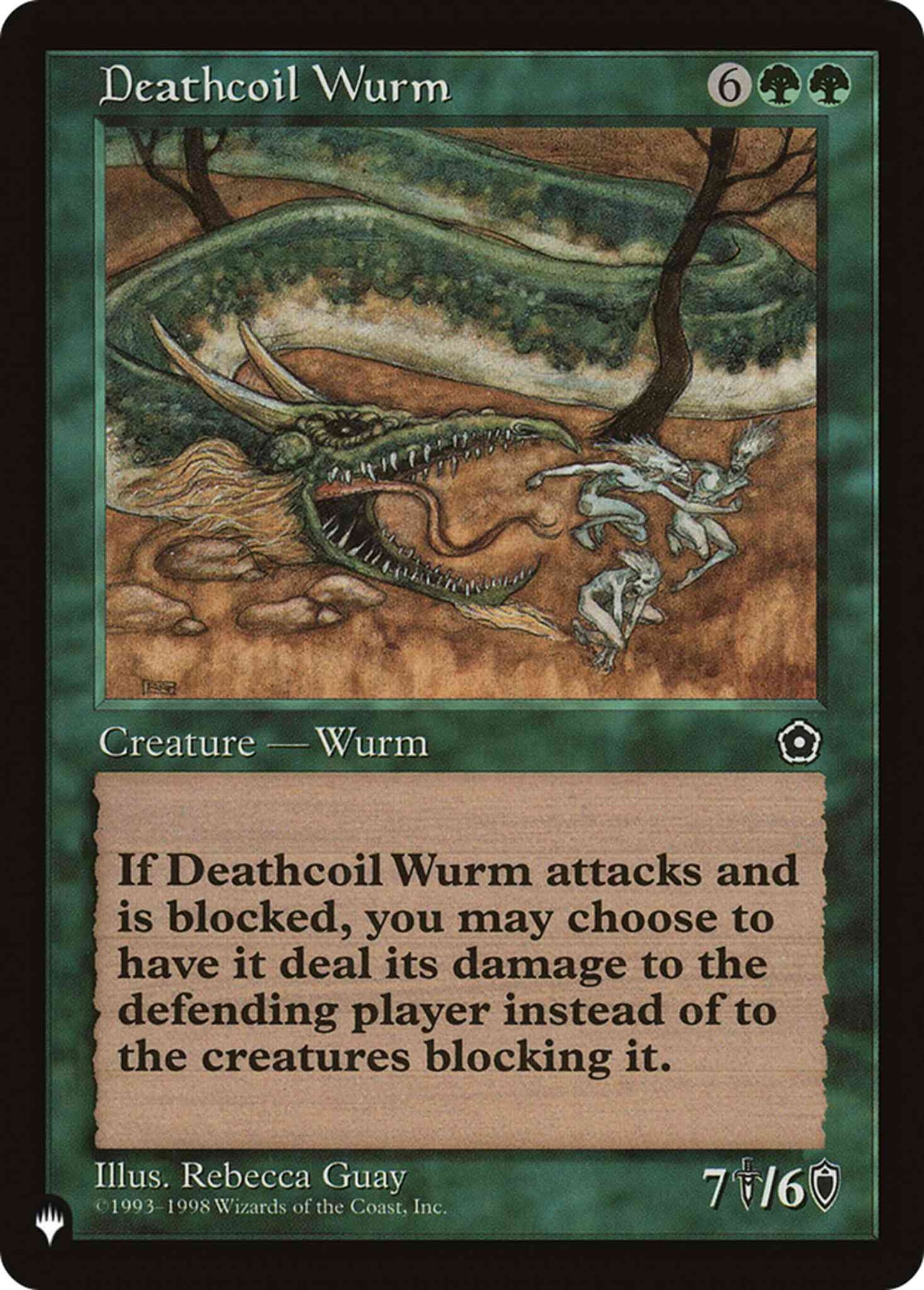 Deathcoil Wurm [P02-125] [The List] [Non-Foil]