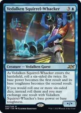 Vedalken Squirrel-Whacker [63] [Unfinity] [Non-Foil]