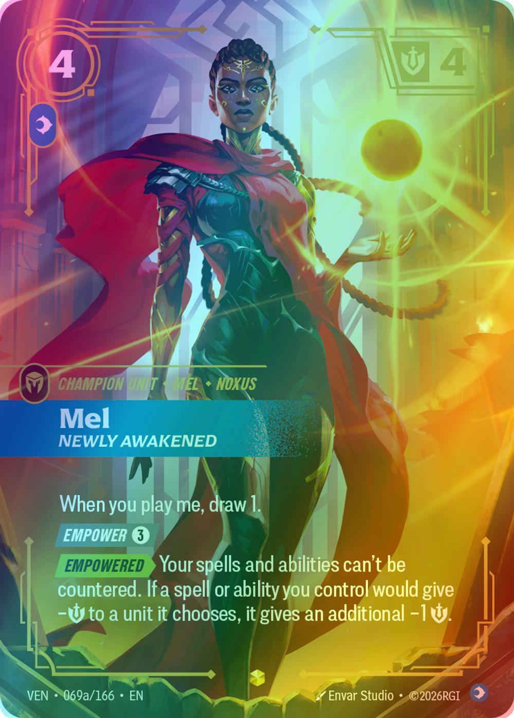 Mel, Newly Awakened (Alternate Art) - 069a/166 [Vendetta] [Foil]
