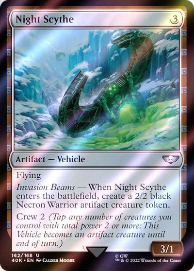 Night Scythe [162] [Universes Beyond: Warhammer 40,000] [Surge Foil]