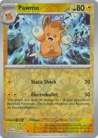 Pawmo - 075/193 - Uncommon [sv02-075] [Reverse Holo]