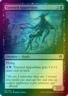 Tattered Apparition [111] [Dominaria United] [Foil]