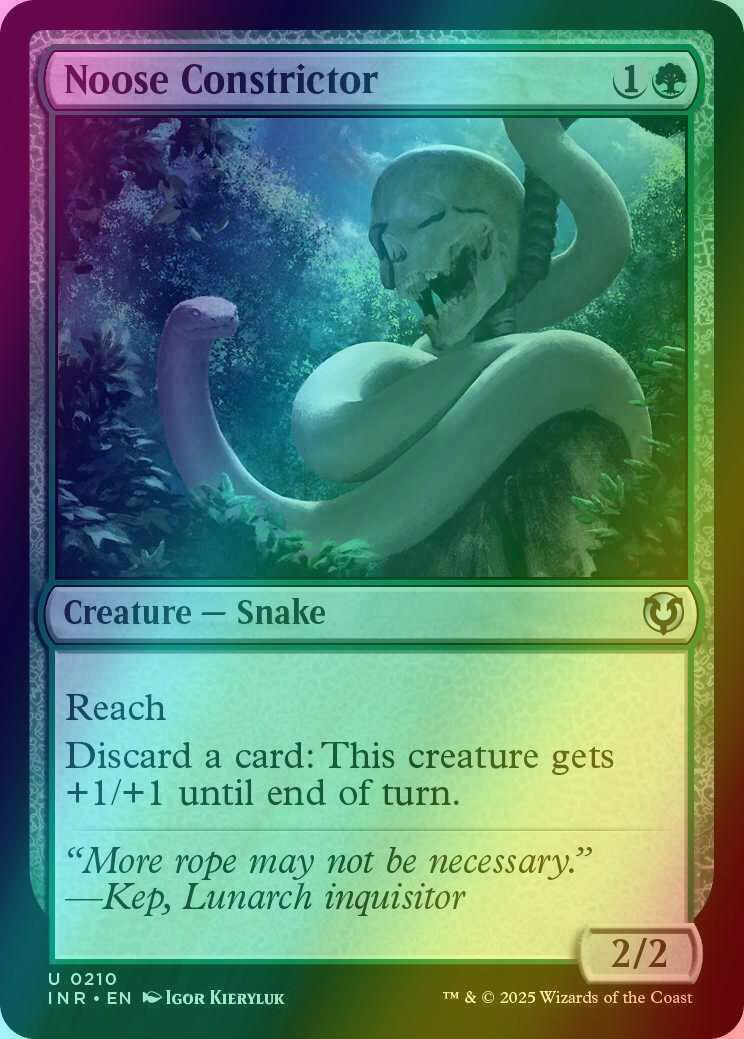 Noose Constrictor [210] [Innistrad Remastered] [Foil]
