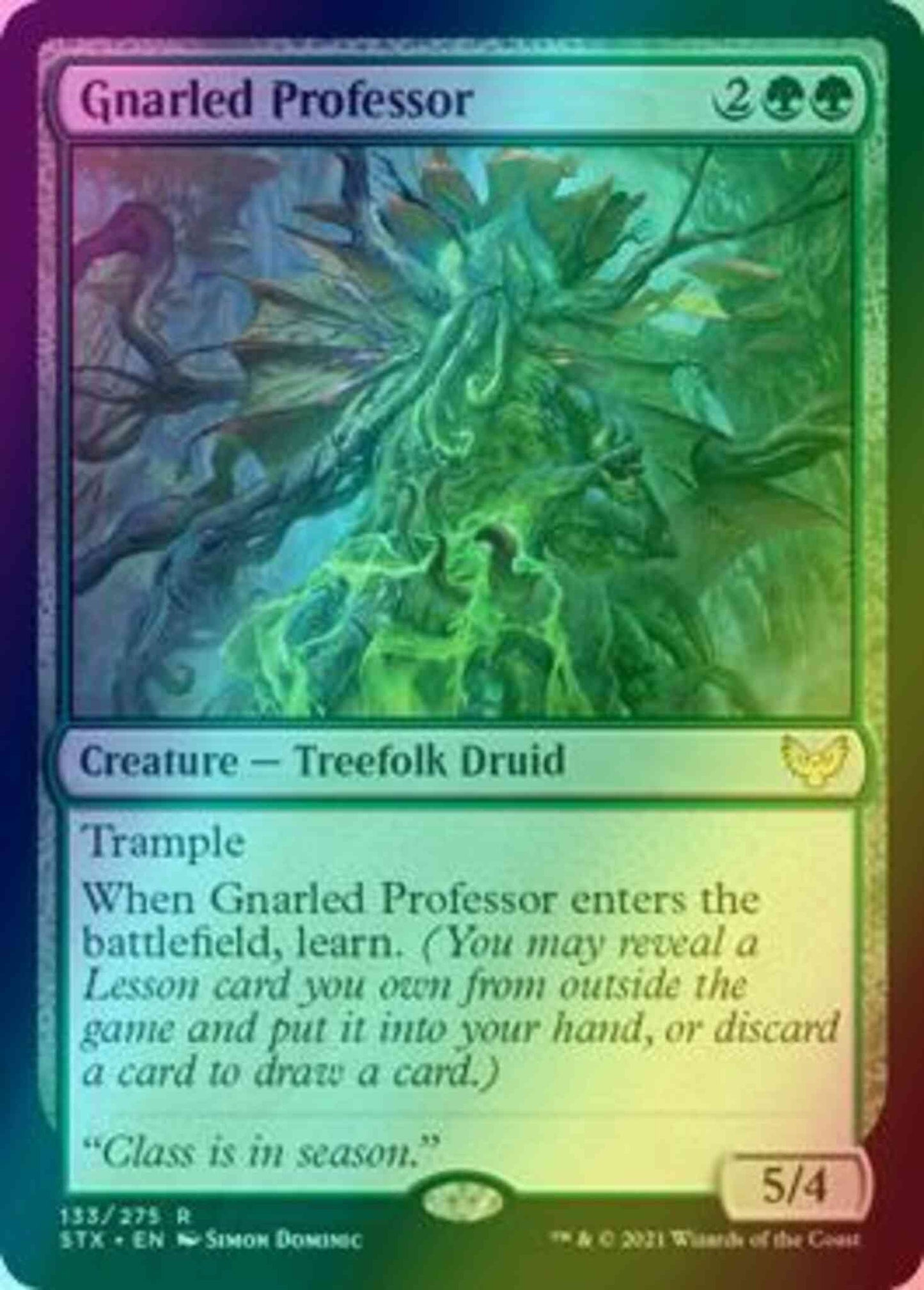Gnarled Professor [133] [Strixhaven: School of Mages] [Foil]