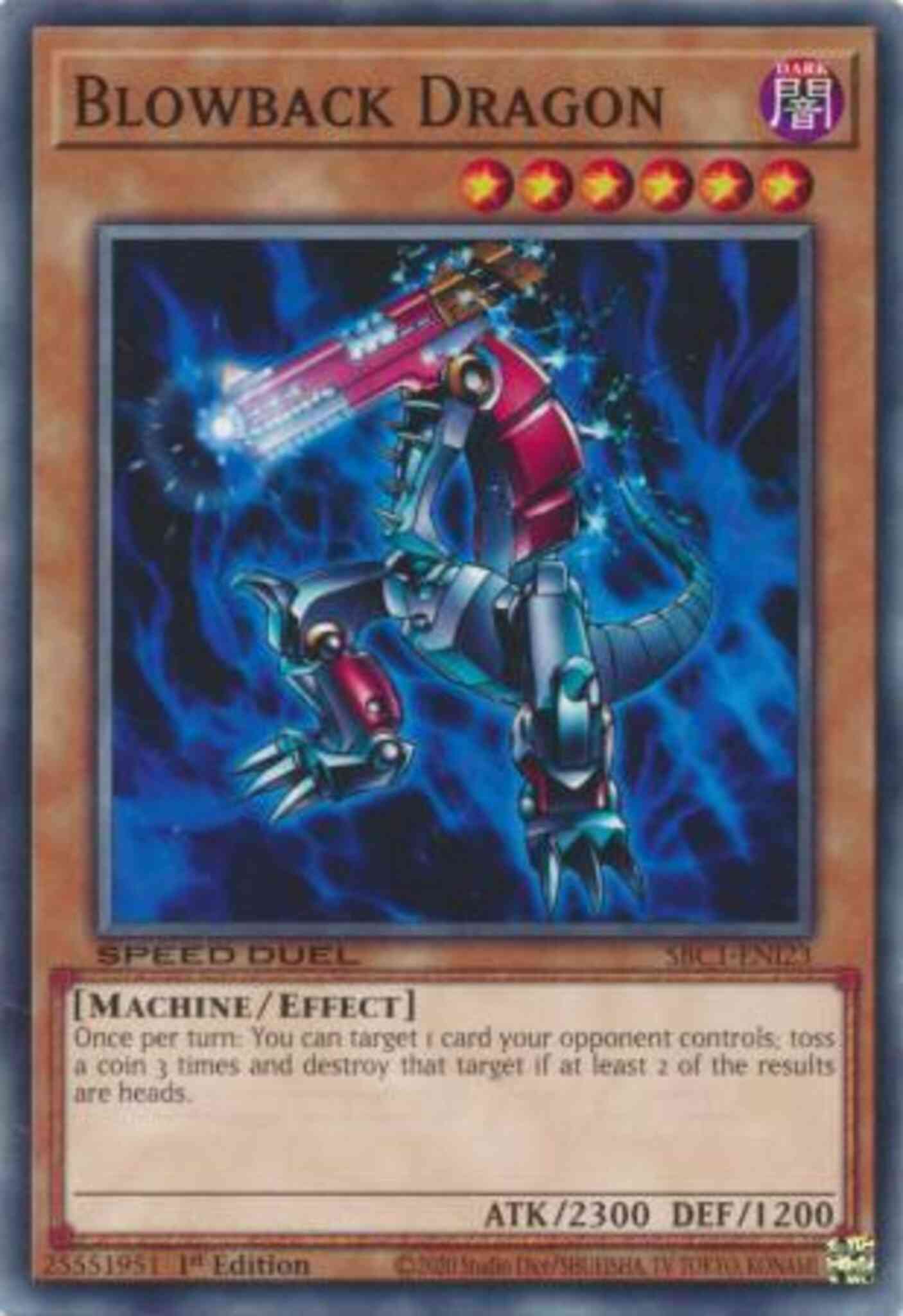 Blowback Dragon - SBC1-ENI23 - Common - 1st Edition