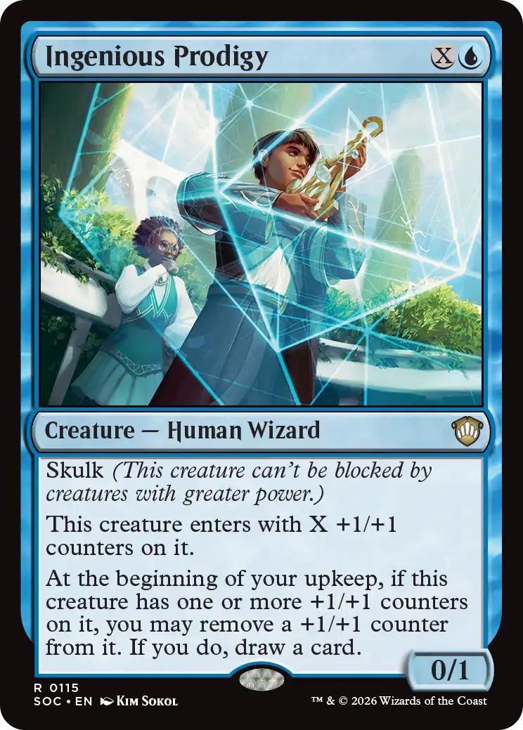 Ingenious Prodigy [115] [Secrets of Strixhaven: Commander] [Non-Foil]