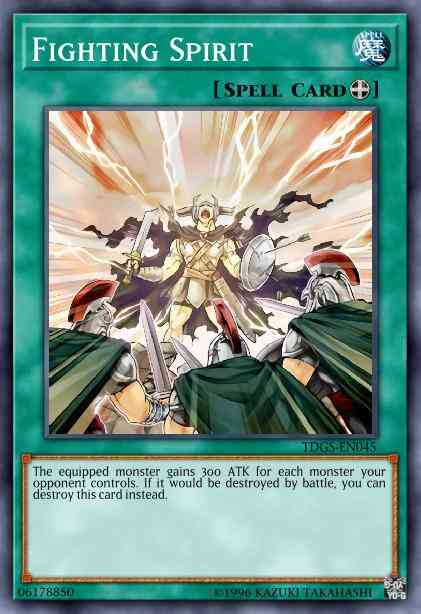Fighting Spirit - TDGS-EN045 - Rare - Unlimited