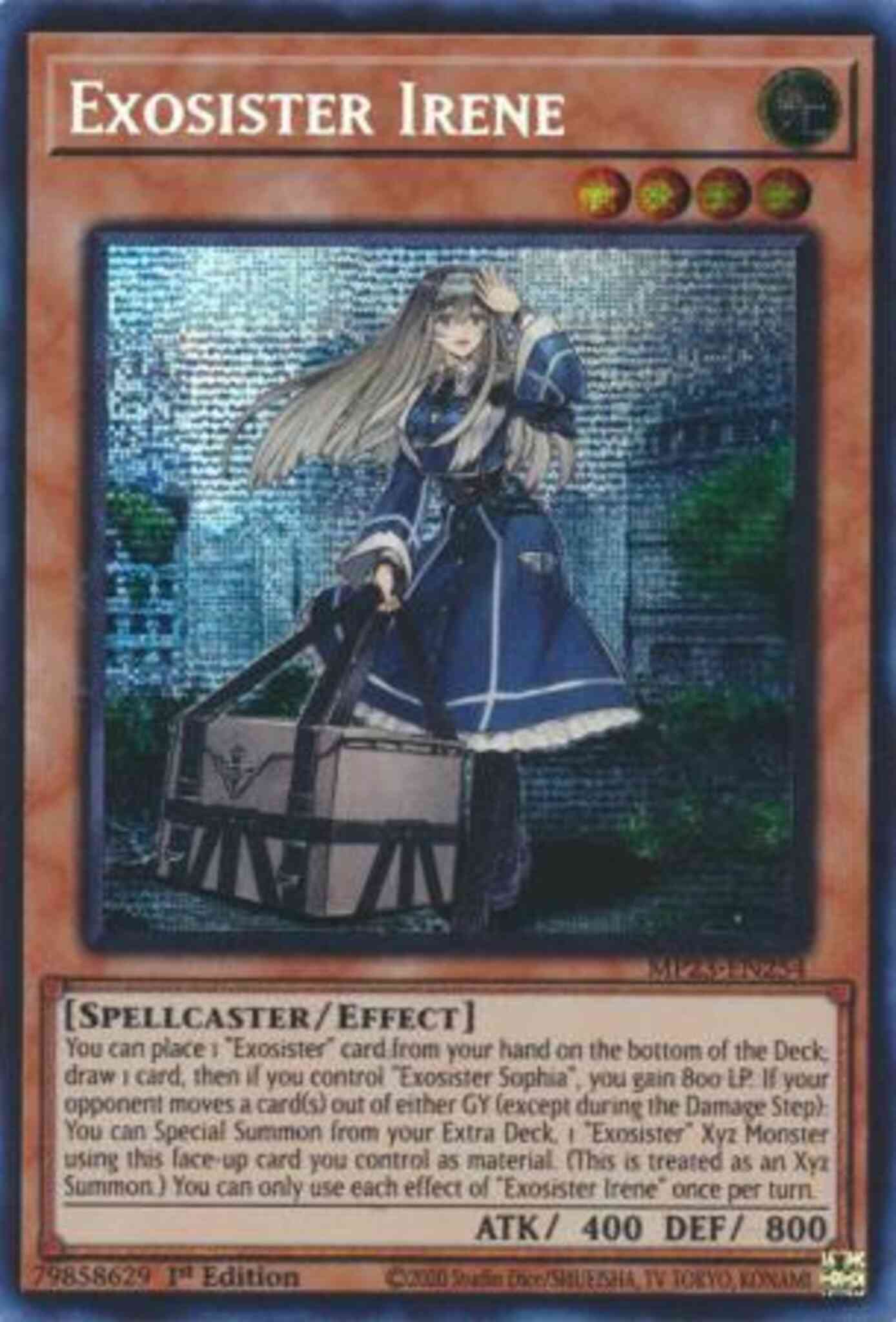 Exosister Irene - MP23-EN254 - Prismatic Secret Rare - 1st Edition