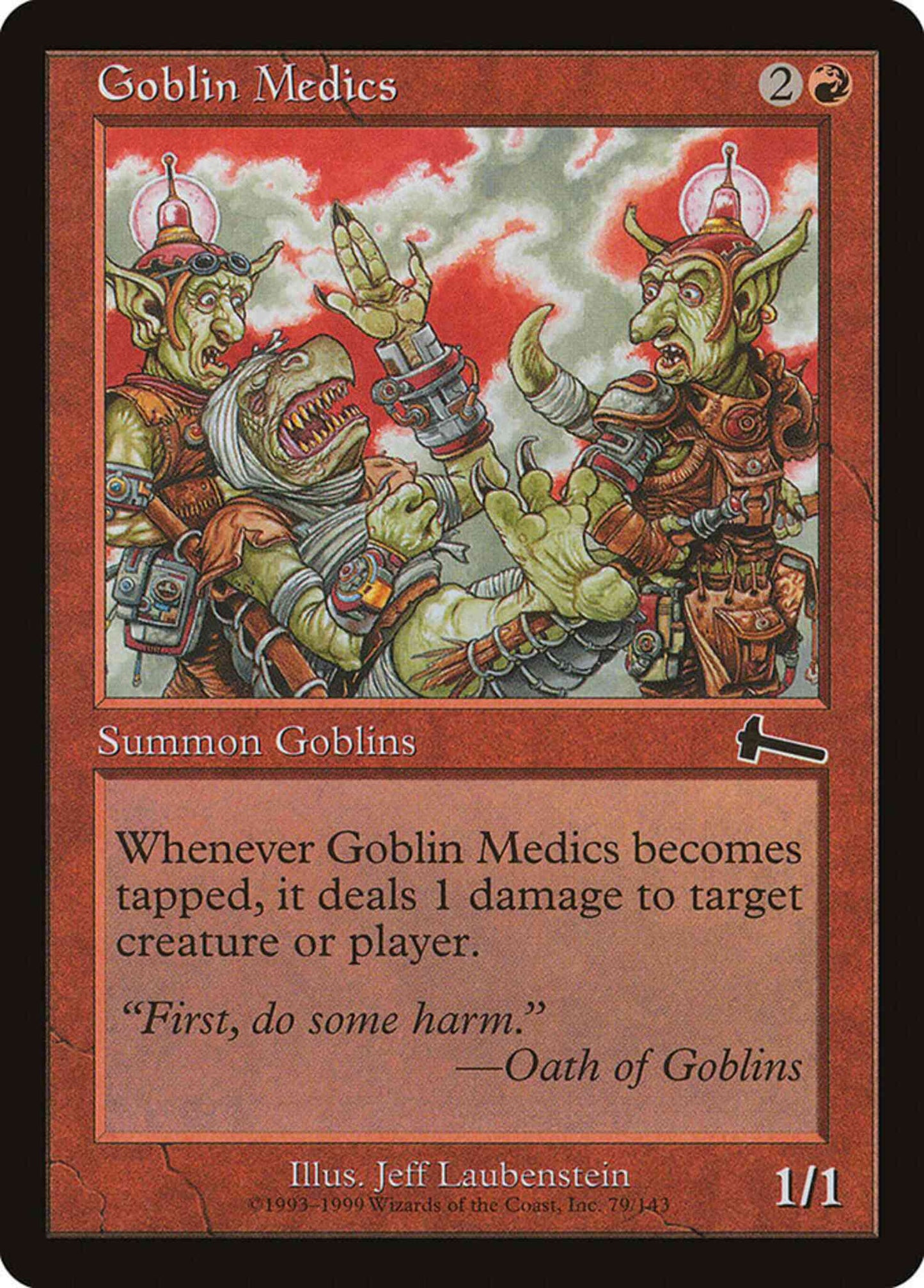 Goblin Medics [79] [Urza's Legacy] [Non-Foil]