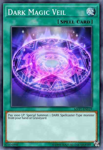 Dark Magic Veil - MVP1-EN019 - Ultra Rare - 1st Edition
