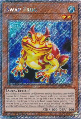 Swap Frog - RA03-EN005 - Platinum Secret Rare - 1st Edition