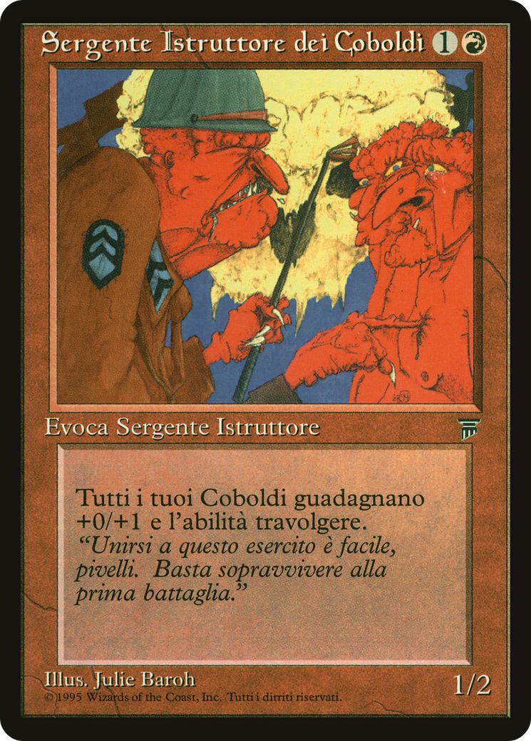 Kobold Drill Sergeant - Italian [154] [Legends: Italian] [Non-Foil]