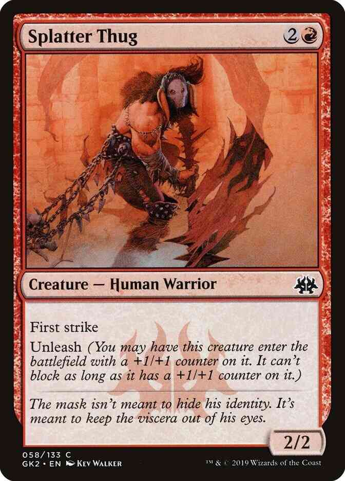 Splatter Thug [58] [RNA Guild Kit] [Non-Foil]
