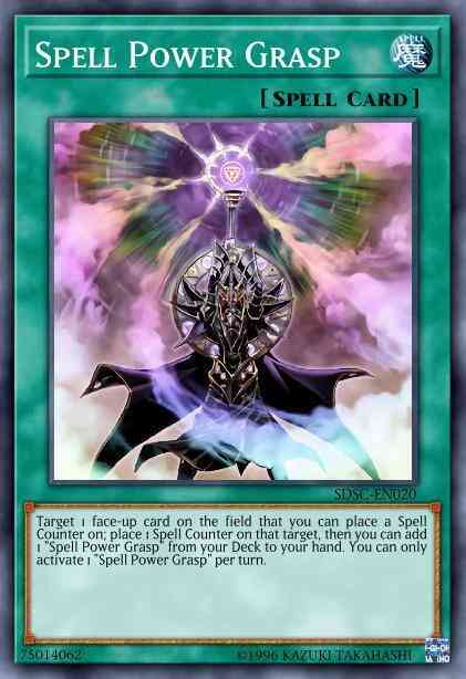 Spell Power Grasp - SR08-EN025 - Common - 1st Edition