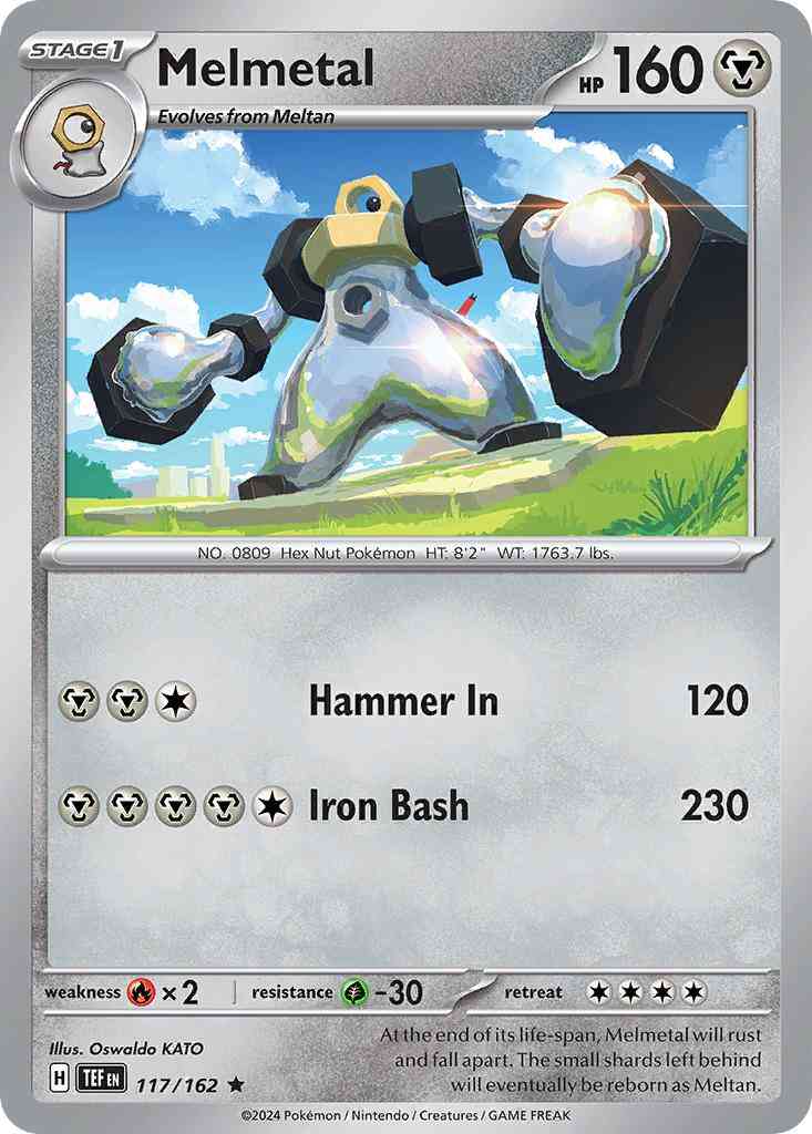 Melmetal - 117/162 - Rare [sv05-117] [Holo]