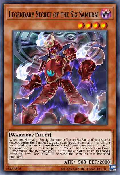 Legendary Secret of the Six Samurai - SAST-EN093 - Common - Unlimited