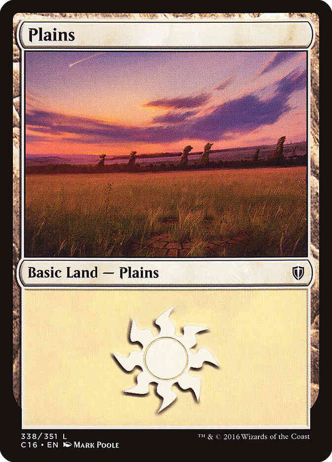 Plains [338] [Commander 2016] [Non-Foil]