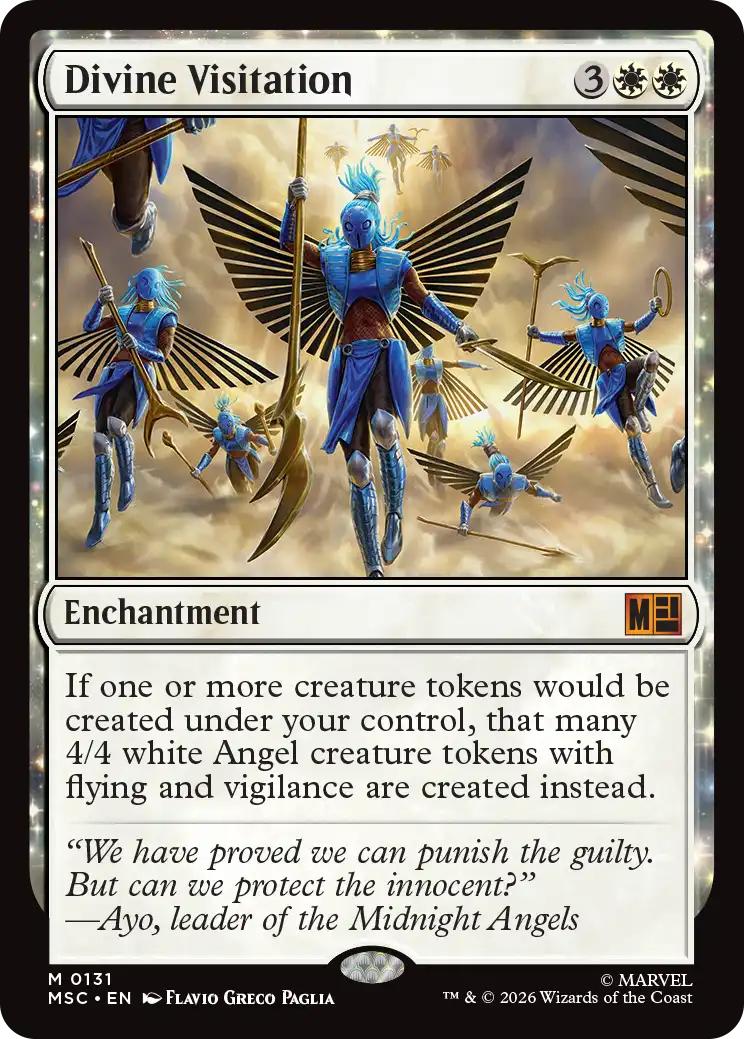 Divine Visitation [131] [Marvel Super Heroes: Commander] [Non-Foil]