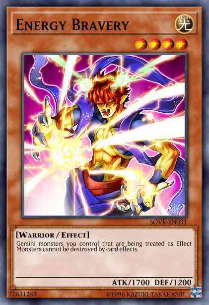 Energy Bravery - SOVR-EN033 - Common - Unlimited