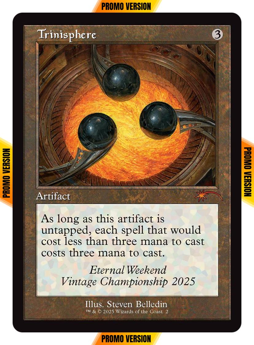 Trinisphere [2025b] [Retro Frame] [Eternal Weekend] [Non-Foil]