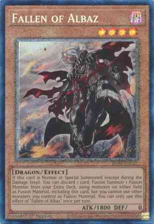 Fallen of Albaz - RA01-EN021 - Prismatic Collector's Rare - 1st Edition