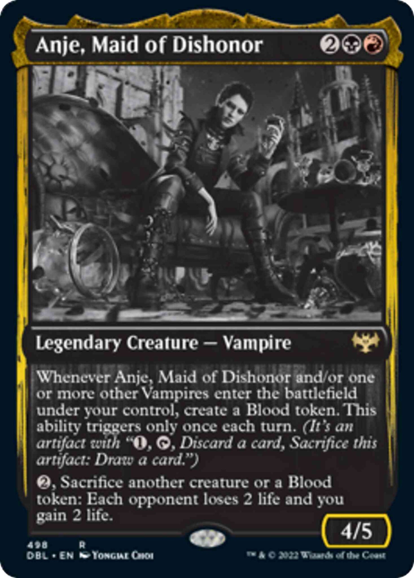 Anje, Maid of Dishonor [498] [Innistrad: Double Feature] [Non-Foil]