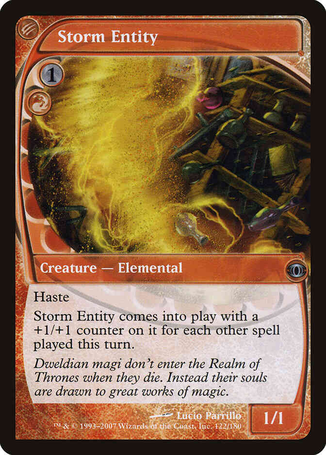Storm Entity [122] [Future Sight] [Non-Foil]