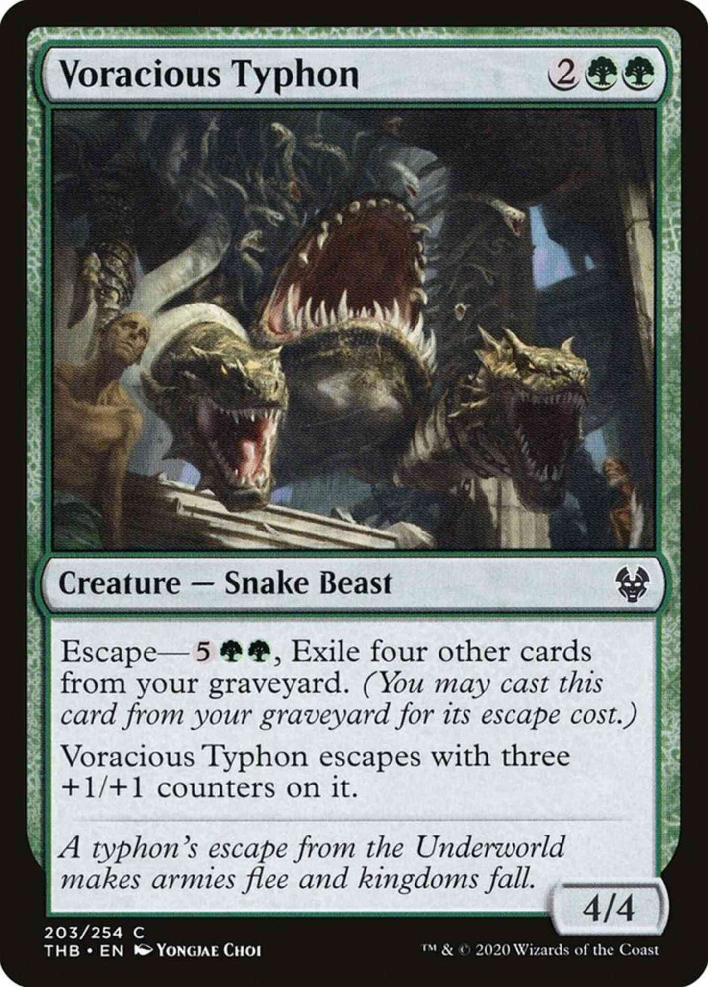 Voracious Typhon [203] [Theros Beyond Death] [Non-Foil]