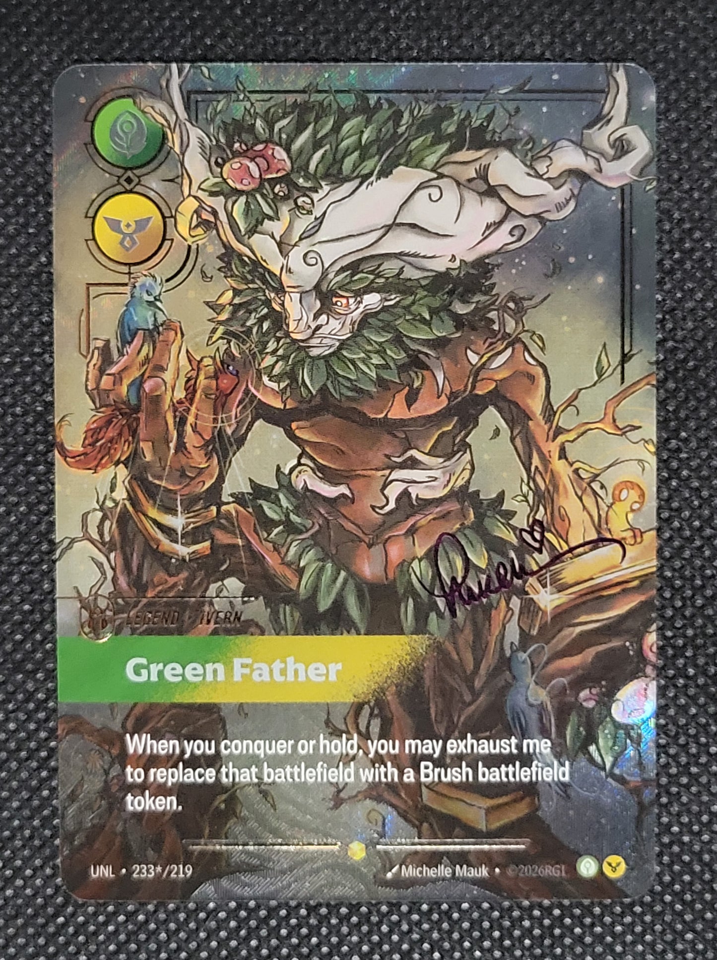 Green Father (Ivern) — Signature|Foil — ID 19201