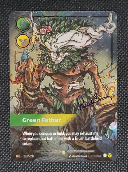 Green Father (Ivern) — Signature|Foil — ID 19201