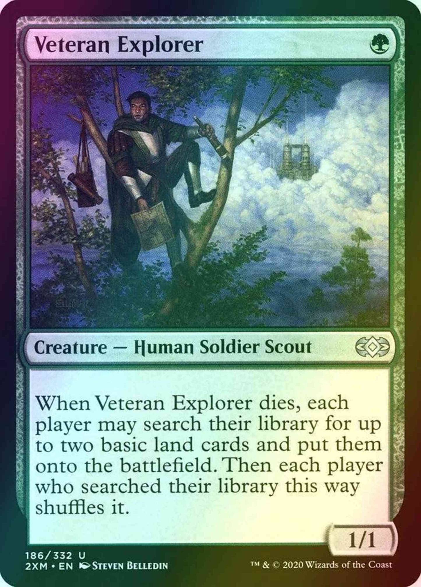 Veteran Explorer [186] [Double Masters] [Foil]