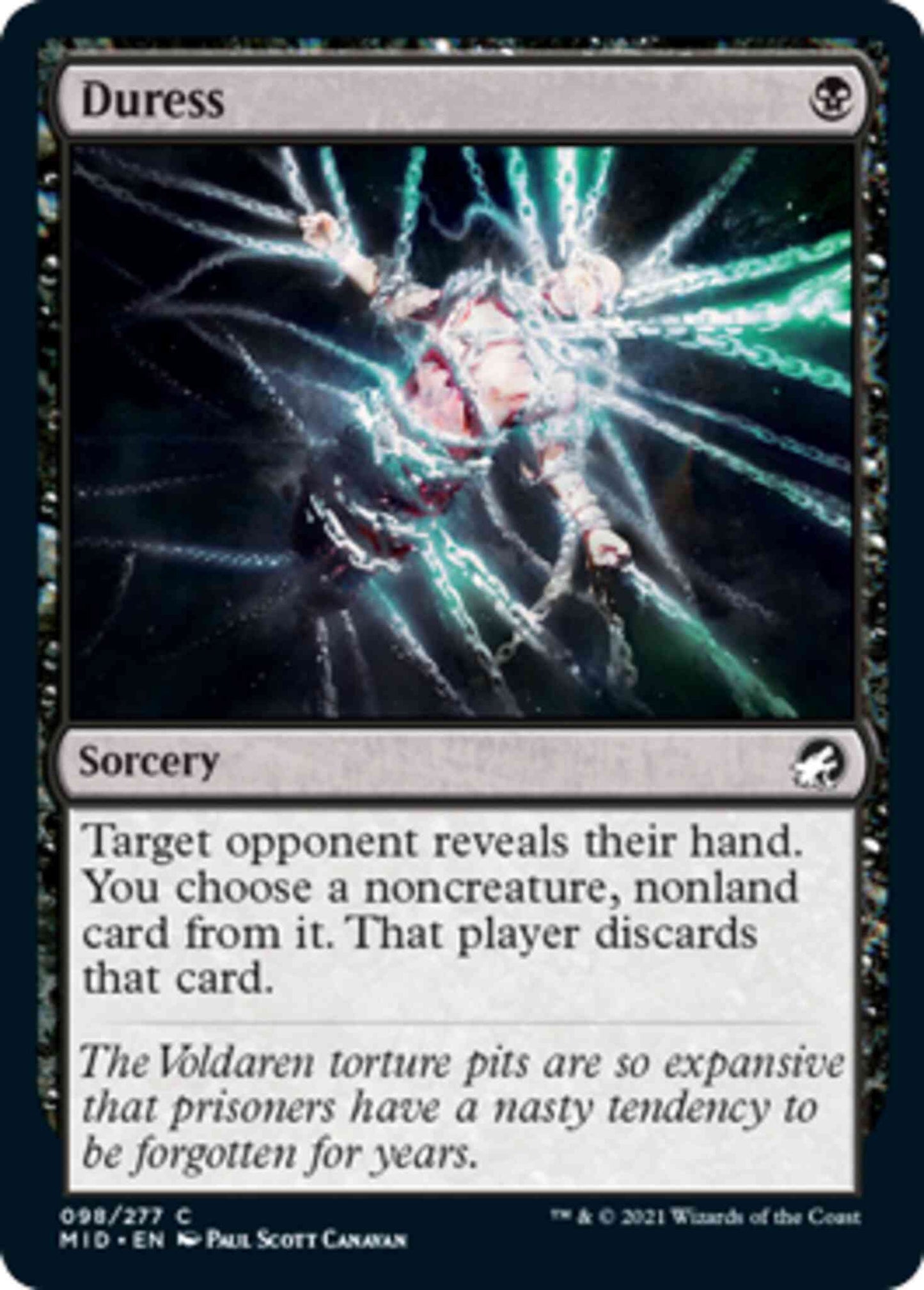 Duress [98] [Innistrad: Midnight Hunt] [Non-Foil]