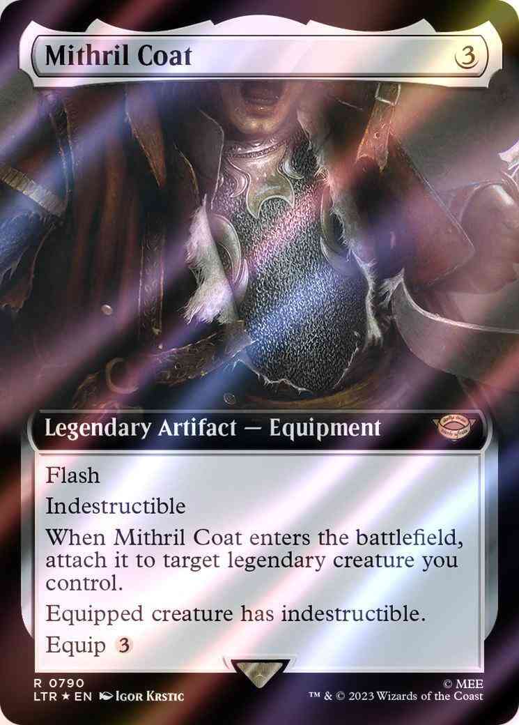 Mithril Coat [790] [Extended Art] [The Lord of the Rings: Tales of Middle-earth] [Surge Foil]