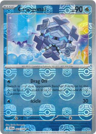 Cryogonal - Master Ball Pattern - 027/086 - Uncommon [sv105b-027] [Reverse Holo]