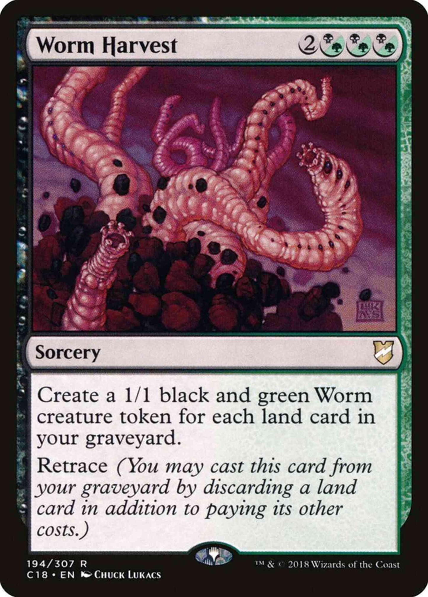 Worm Harvest [194] [Commander 2018] [Non-Foil]