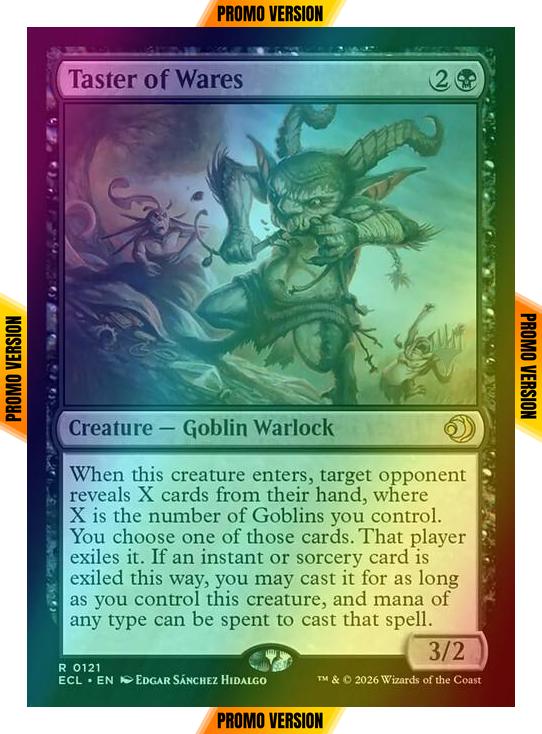 Taster of Wares [121p] [Promo Pack] [Lorwyn Eclipsed: Promos] [Foil]