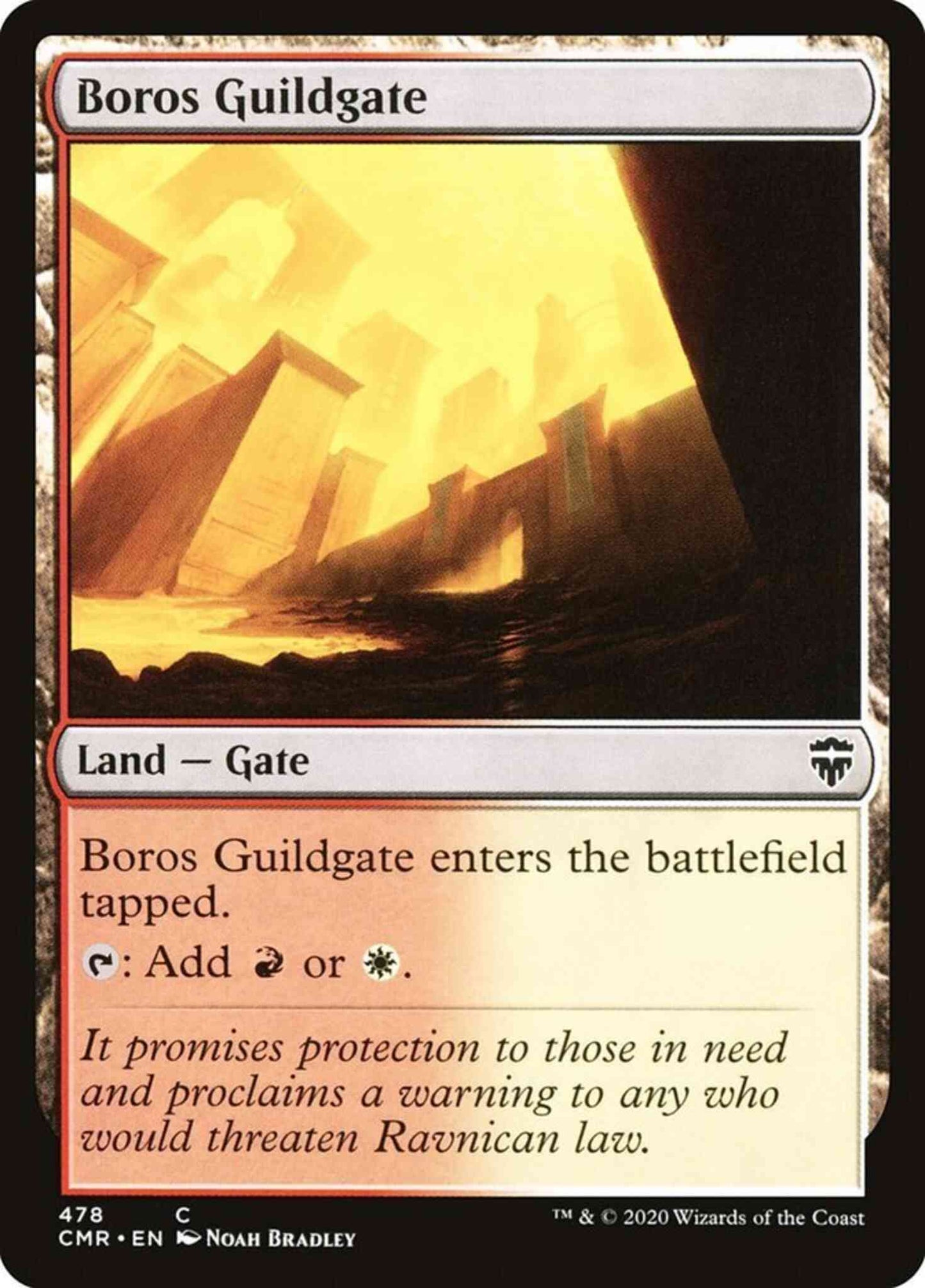Boros Guildgate [478] [Commander Legends] [Non-Foil]