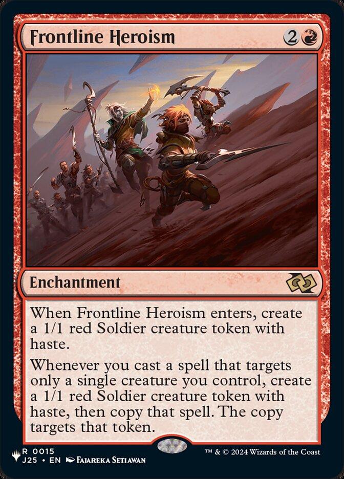 Frontline Heroism [J25-15] [The List] [Non-Foil]