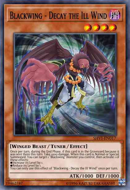 Blackwing - Decay the Ill Wind - SHVI-EN017 - Common - Unlimited