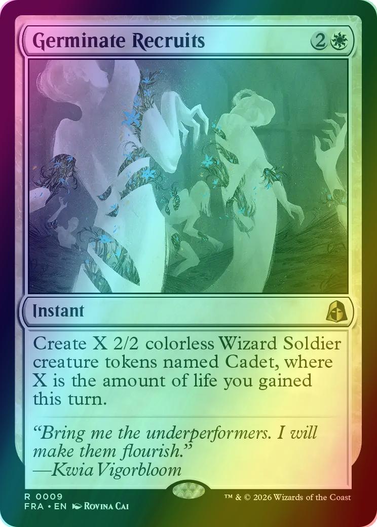 Germinate Recruits [9] [Reality Fracture] [Foil]