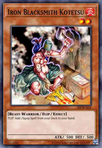 Iron Blacksmith Kotetsu (Red) - DL12-EN006 - Rare - Unlimited