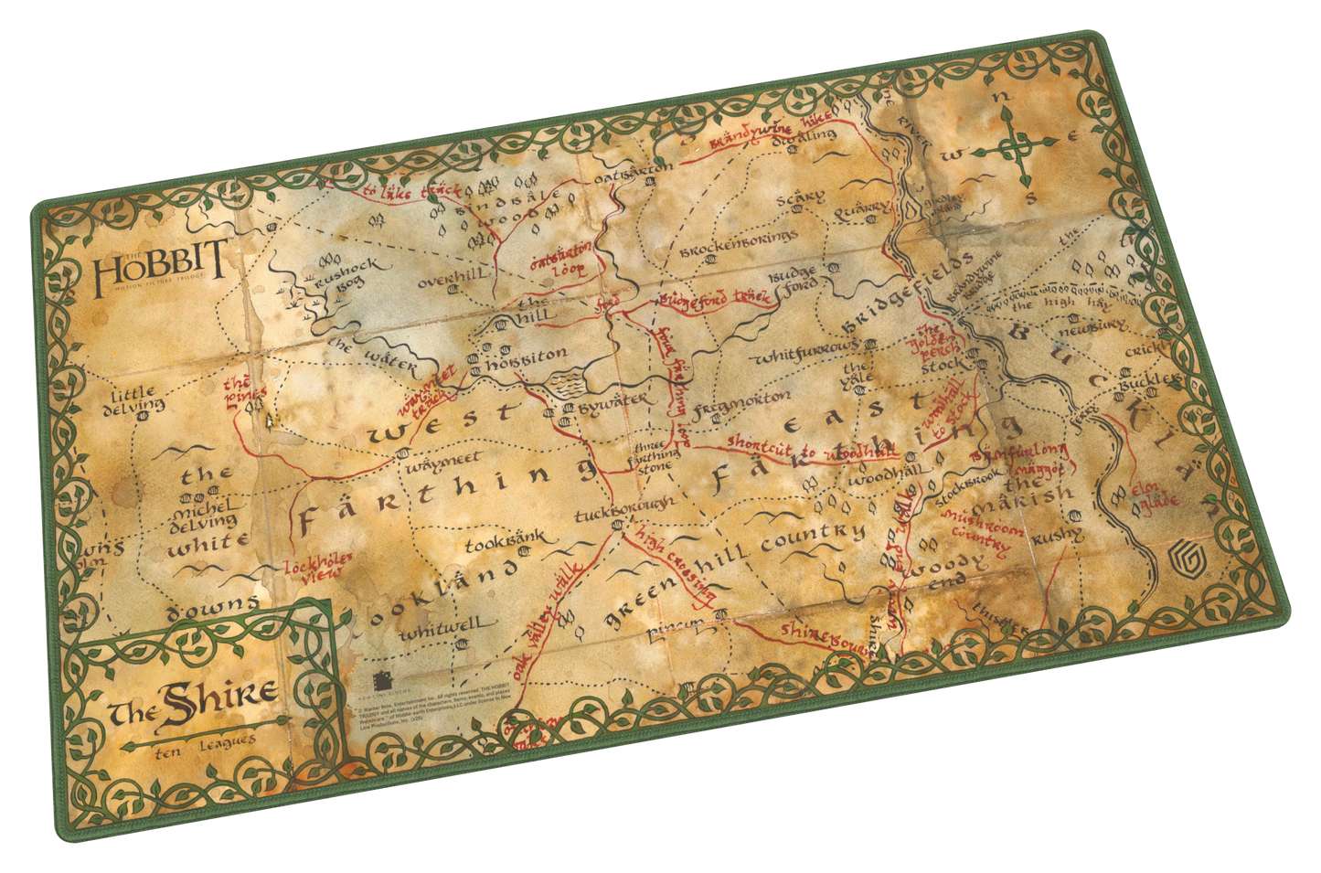 Ultimate Guard MTG Playmat - The Hobbit - Map - The Shire