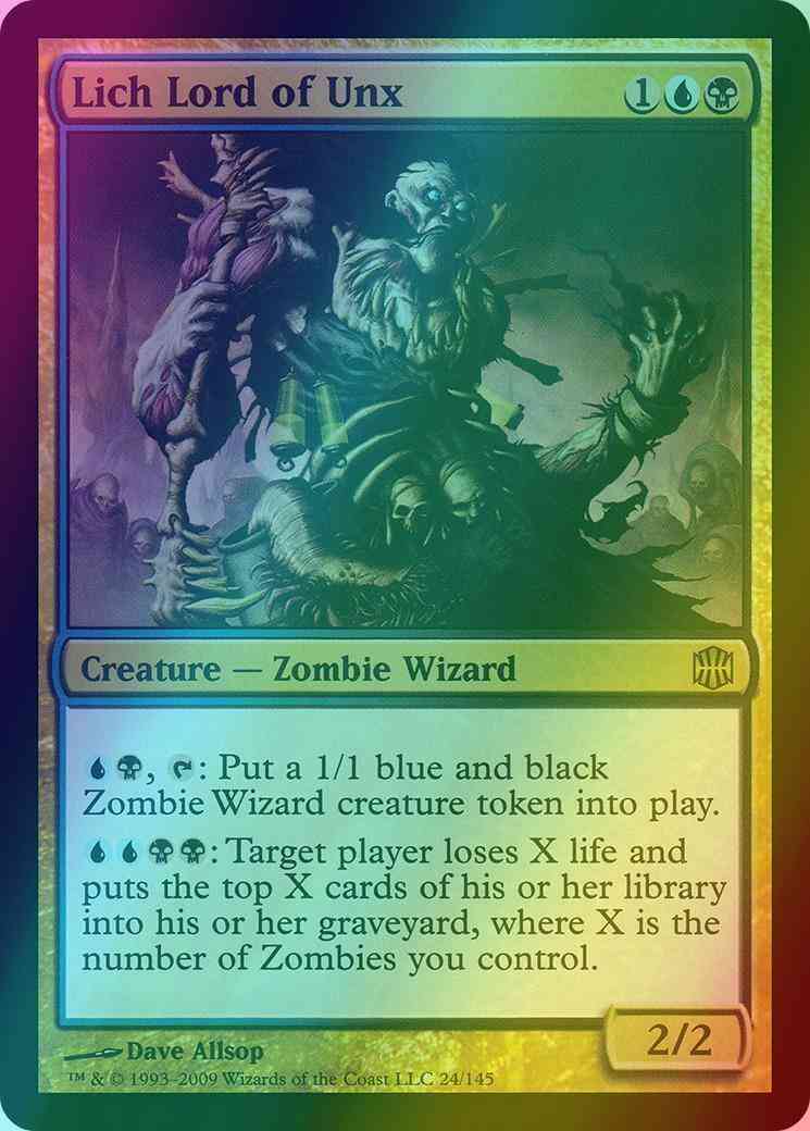 Lich Lord of Unx [24] [Alara Reborn] [Foil]