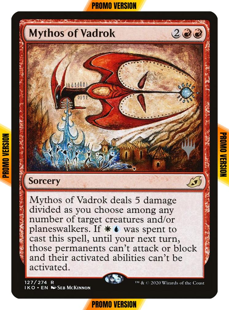 Mythos of Vadrok [Promo Pack] [127p] [Ikoria: Lair of Behemoths Promos] [Non-Foil]
