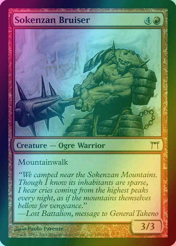 Sokenzan Bruiser [188] [Champions of Kamigawa] [Foil]