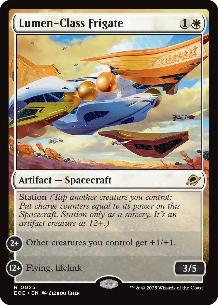 Lumen-Class Frigate [25] [Edge of Eternities] [Non-Foil]
