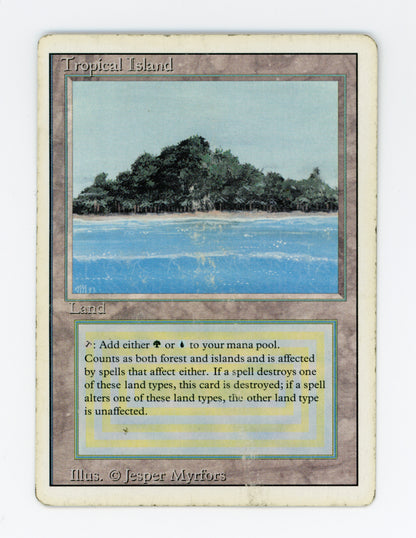 Tropical Island — Damaged — ID 19126